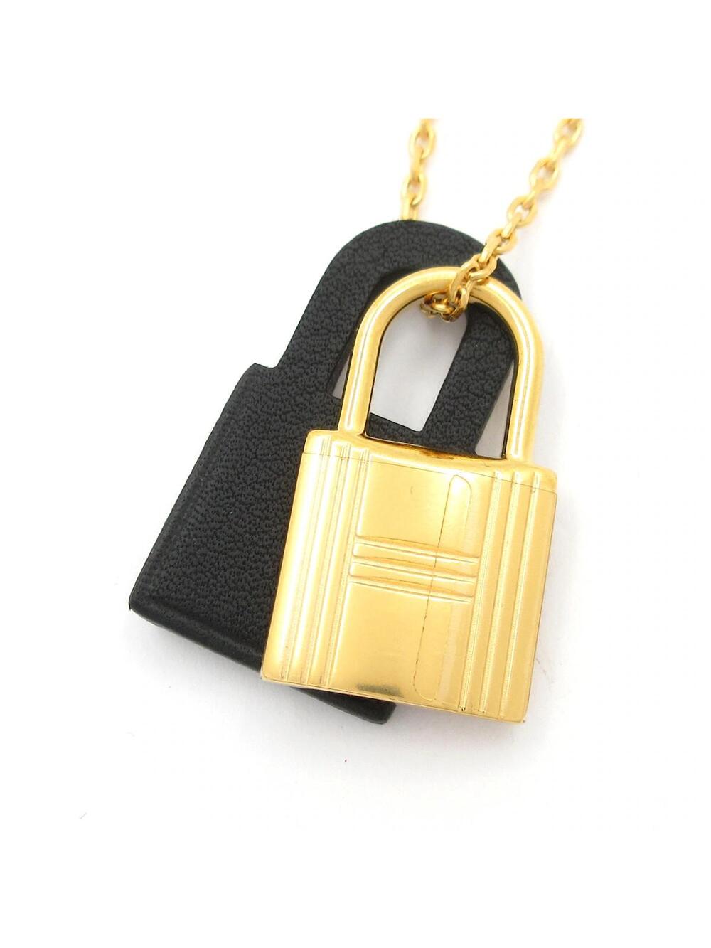 Hermes O'Kelly Gold Hardware Necklace #358593H57B